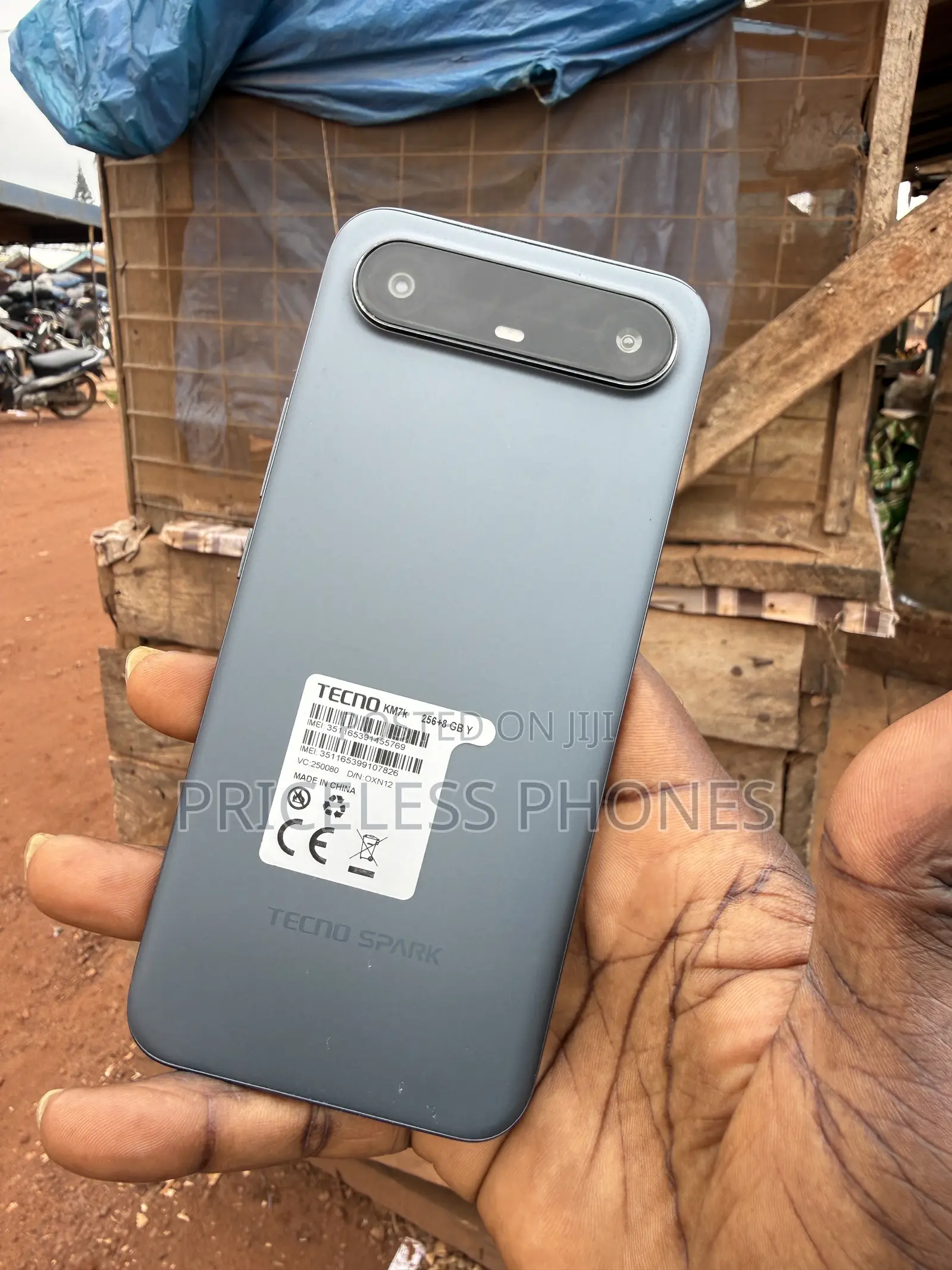 Tecno Spark Slim 256 GB Gray