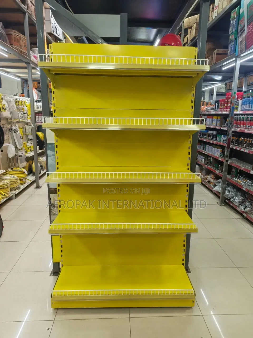 Stronger and Bigger Supermarket Metal Shelves
