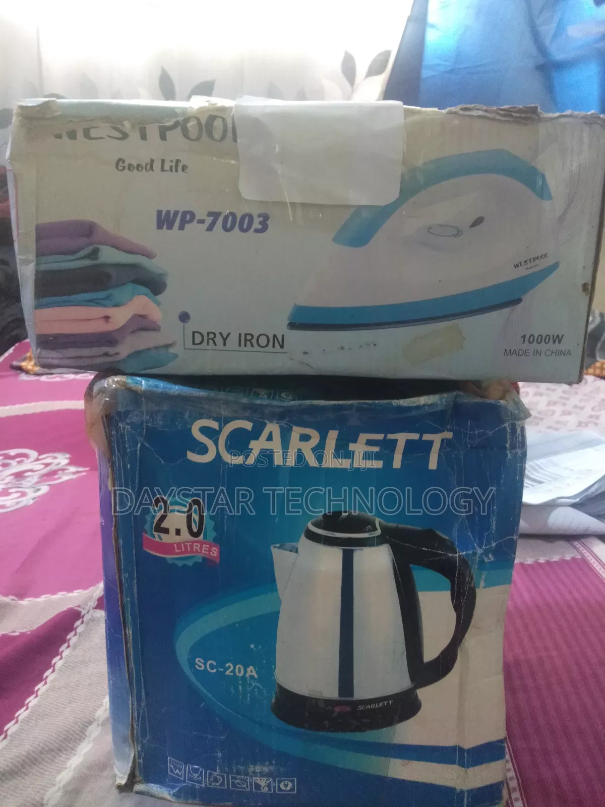 Brand New Iron Plus Kettle Combo for Sale