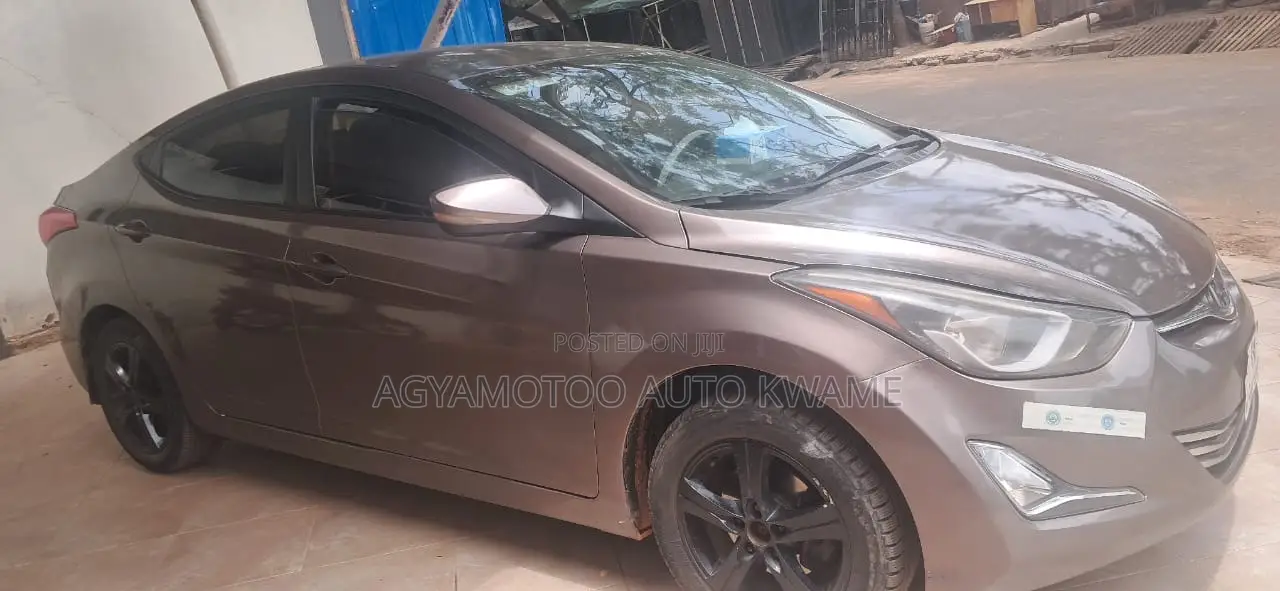 Hyundai Elantra GLS 2012 Gray