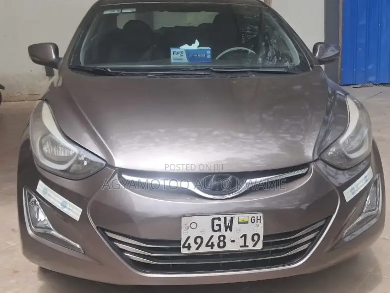 Hyundai Elantra GLS 2012 Gray