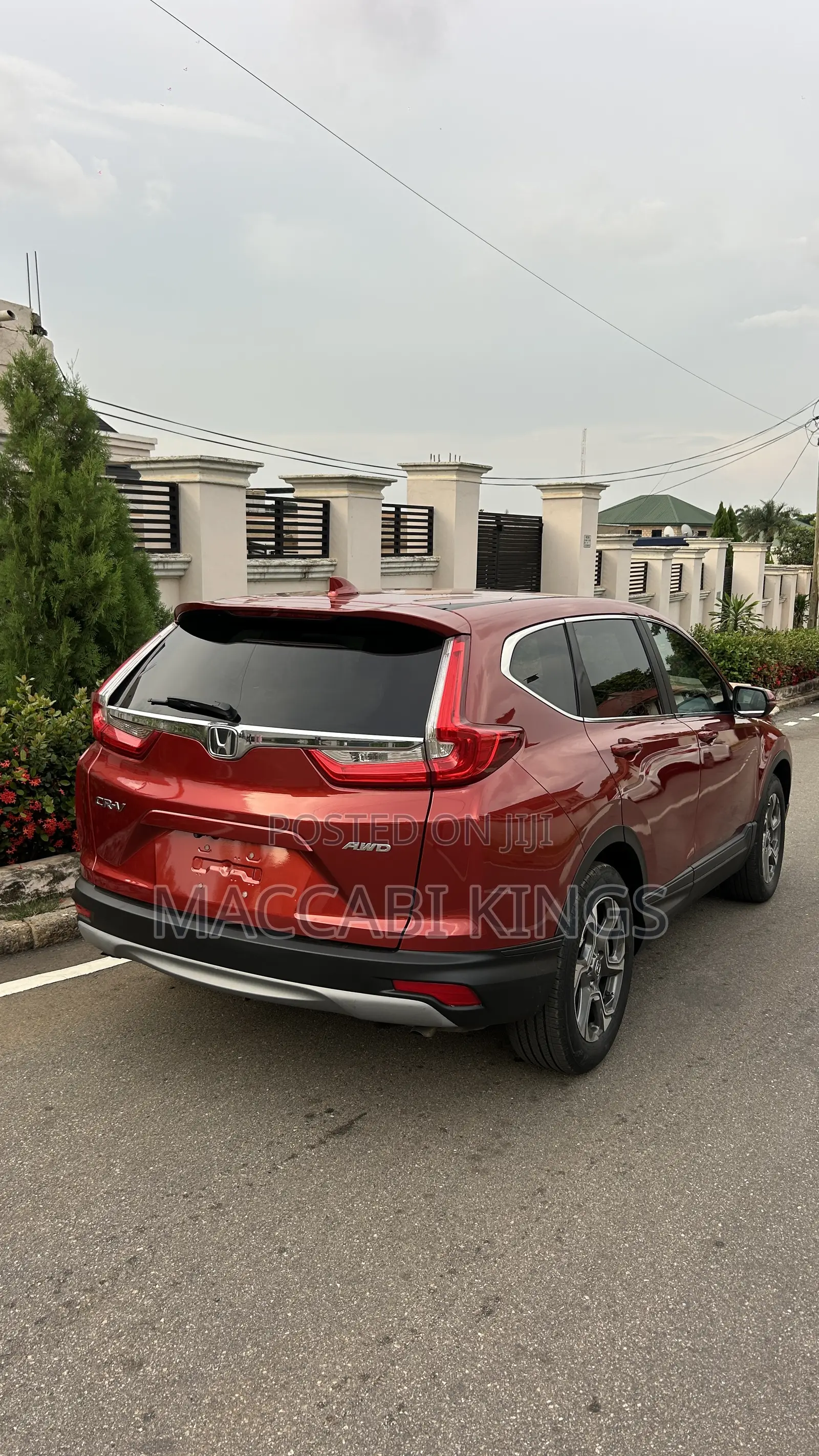 Honda CR-V EX AWD 2019 Orange