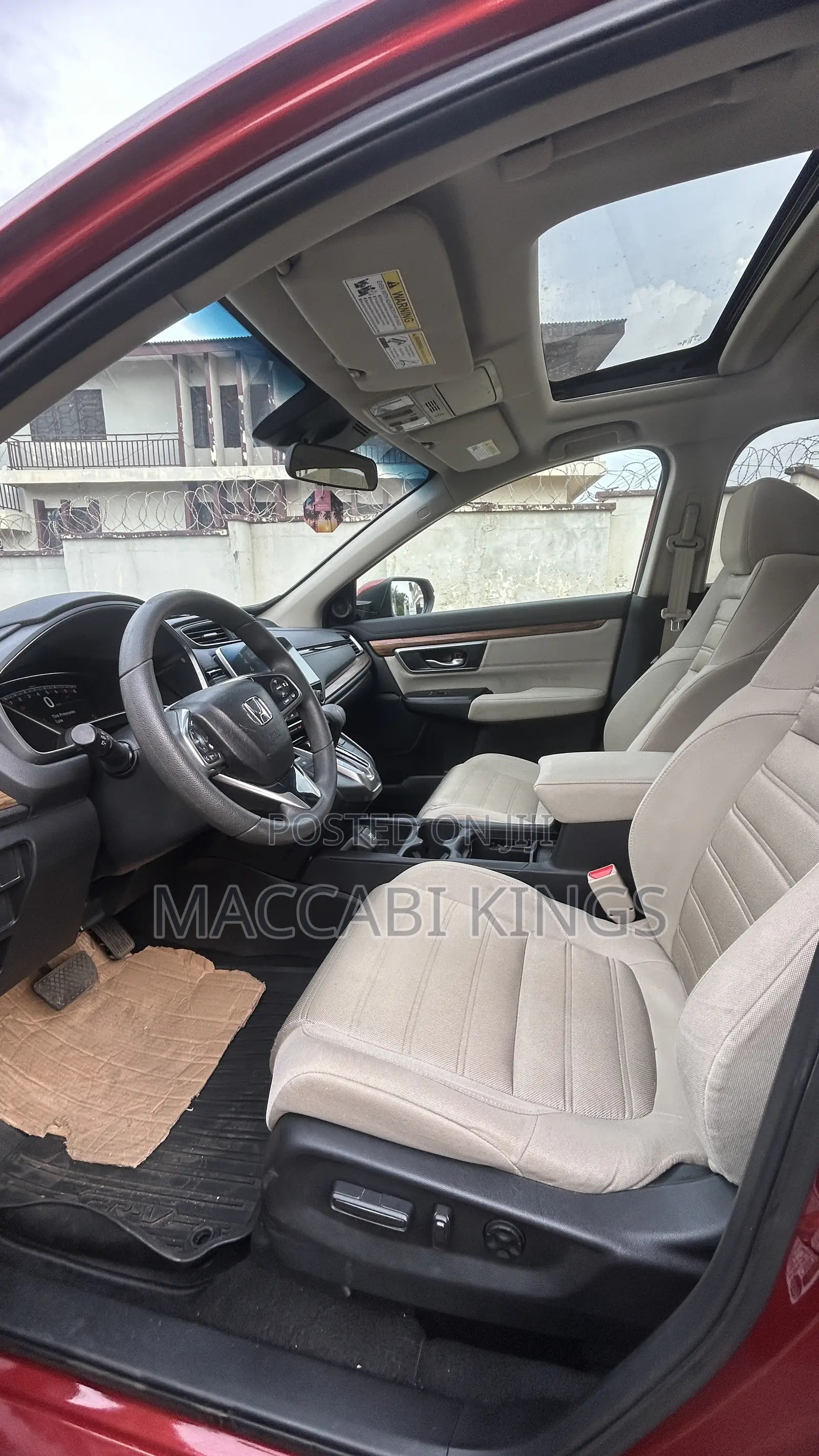 Honda CR-V EX AWD 2019 Orange