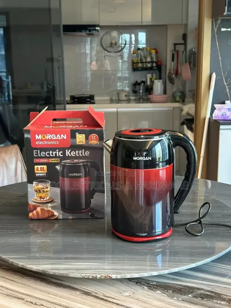 Morgan 4l Electric Kettle Fk-2509b 1600w - Brand New