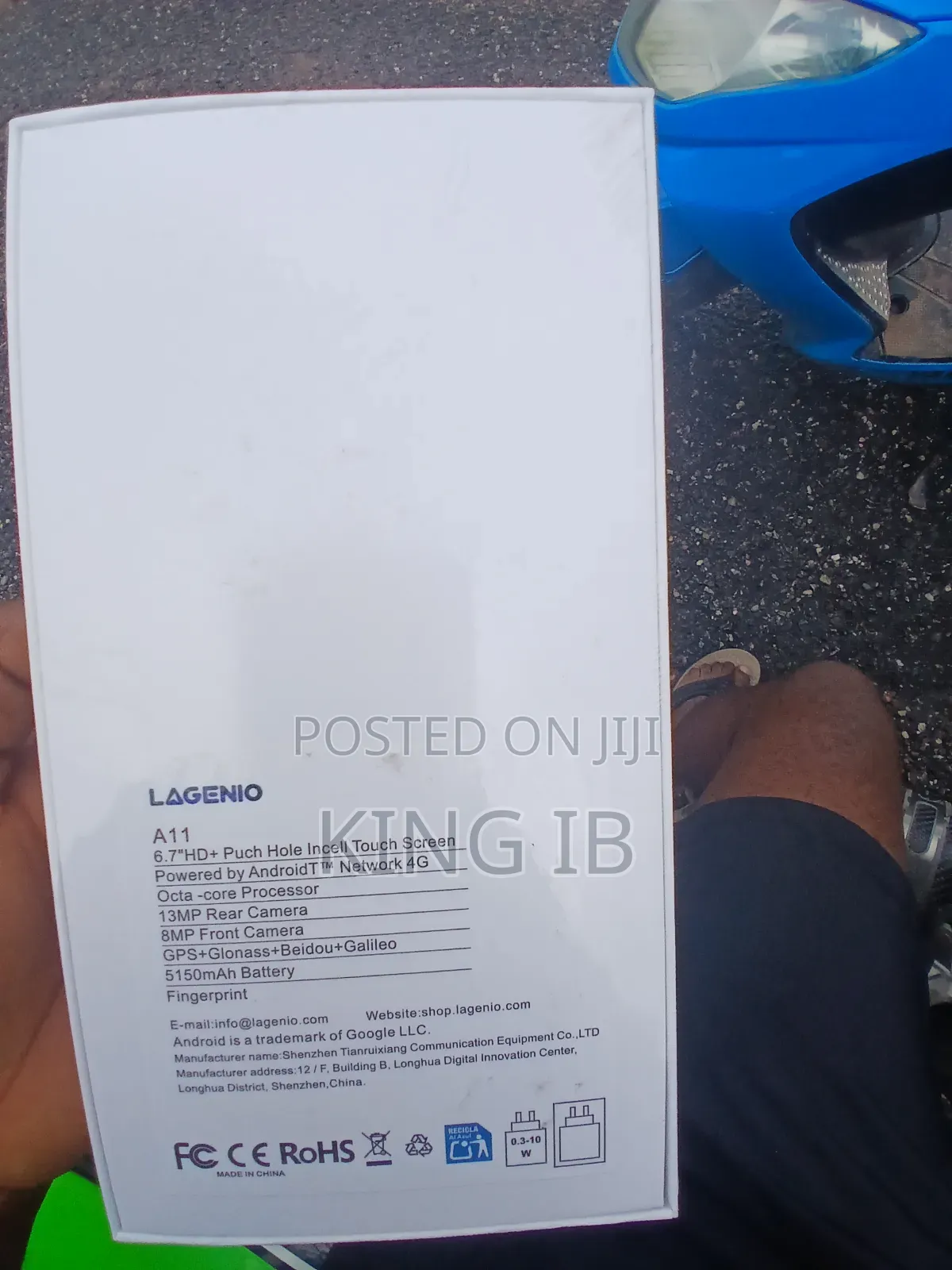 New Mobile Phone 128 GB Rose Gold