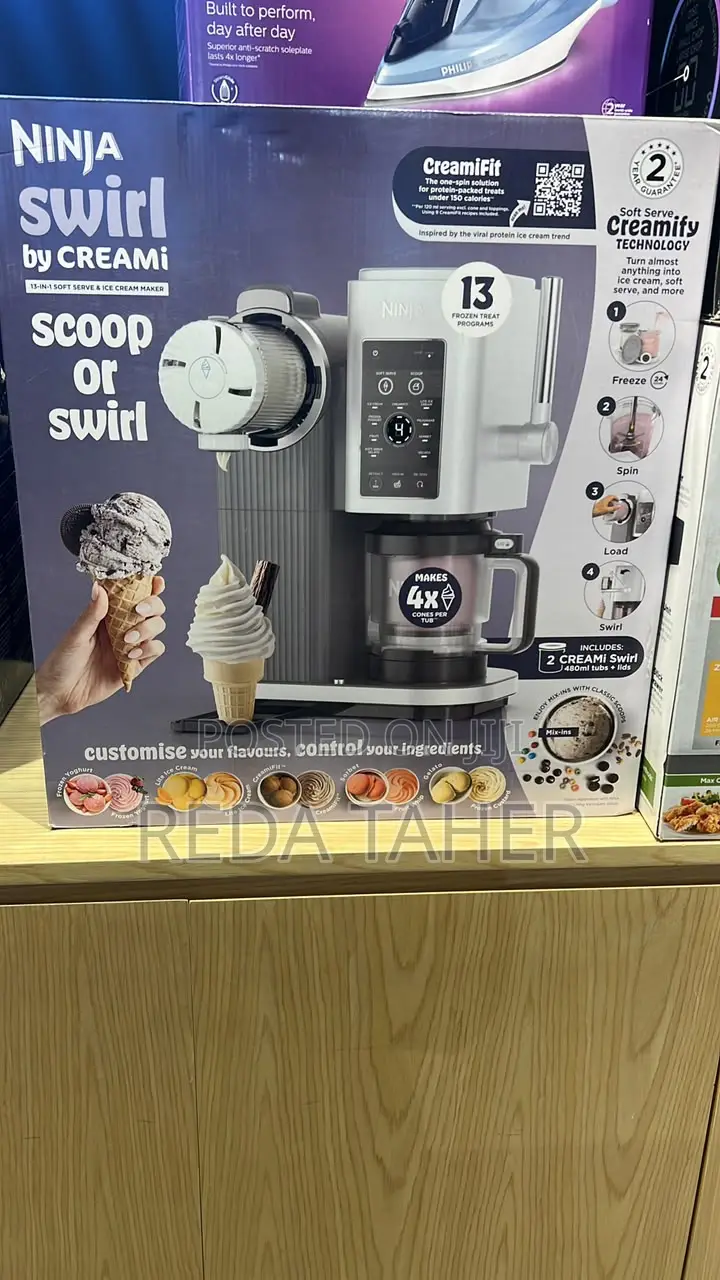 Ninja Creami Scoop Swirl Ice Cream Maker