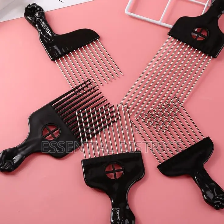 🔥Premium Metal Afro Comb