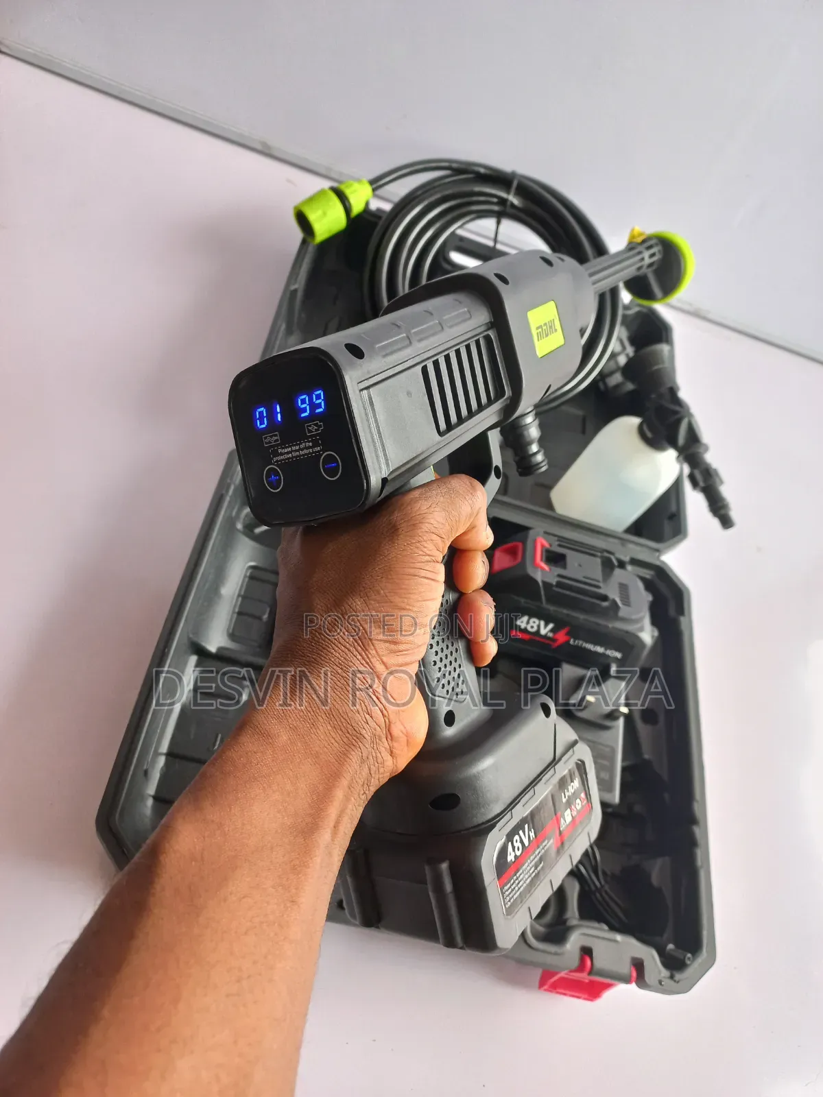 Car Washing Machine With Digital Screen ( 2 Batteries )