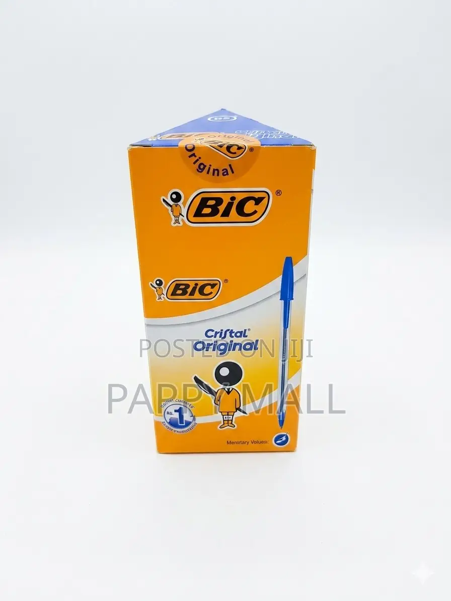Original Bic Cristal Ballpoint Pens – Brand New Box