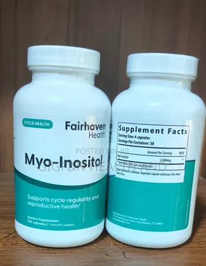 Myo-Inositol, 120 Capsules (500mg Per Capsules)