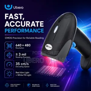 Ubero S1 2d Wired Barcode Scanner