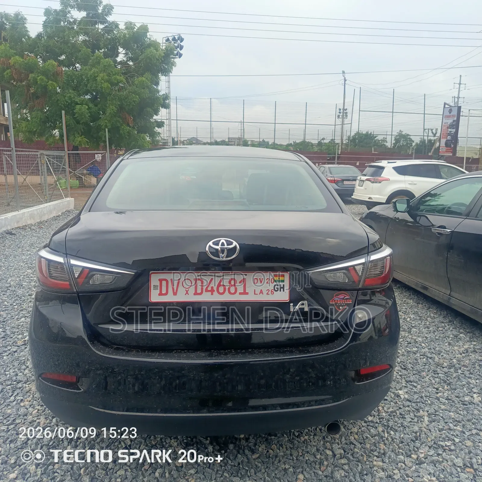 Toyota Yaris iA 1.5 FWD 2017 Black