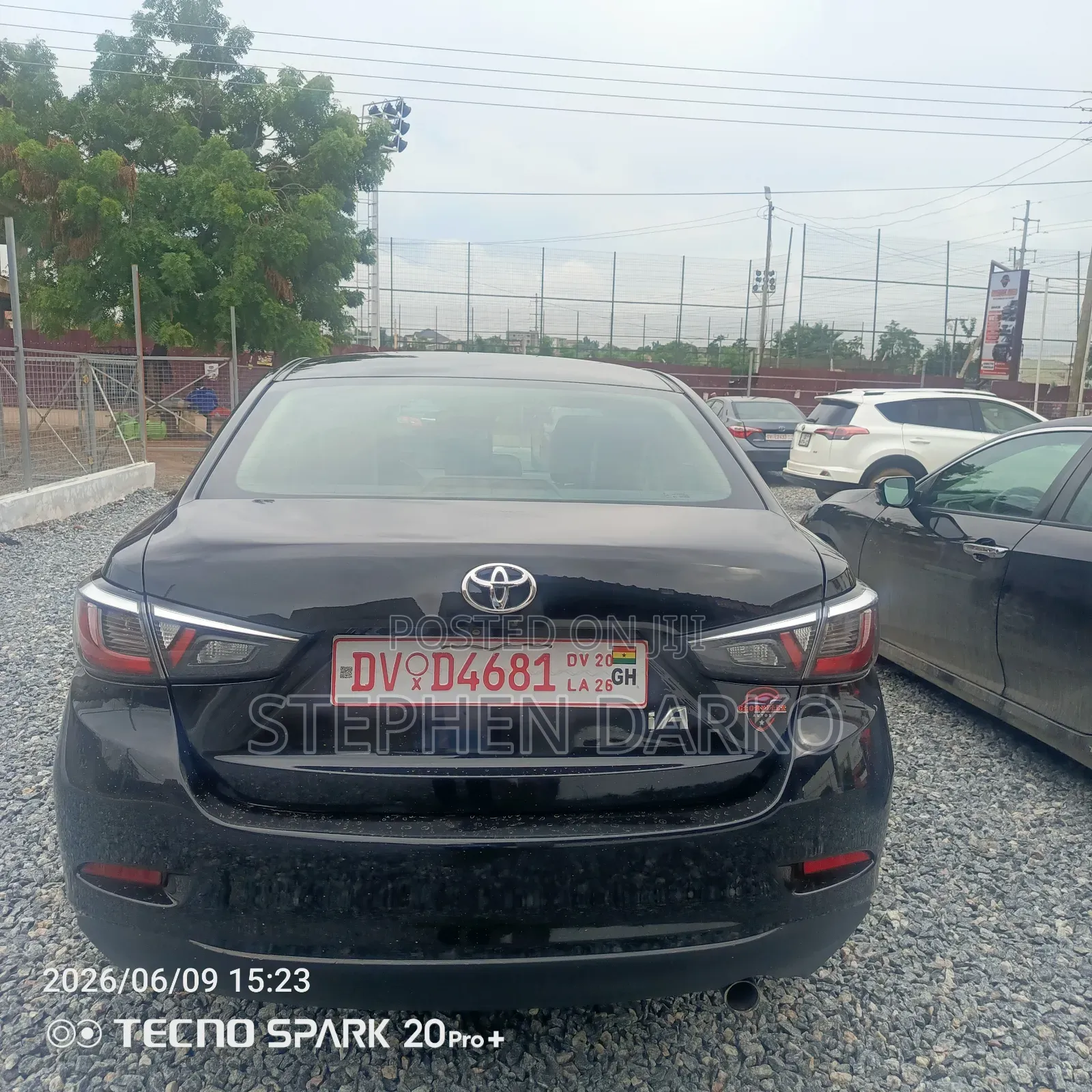 Toyota Yaris iA 1.5 FWD 2017 Black