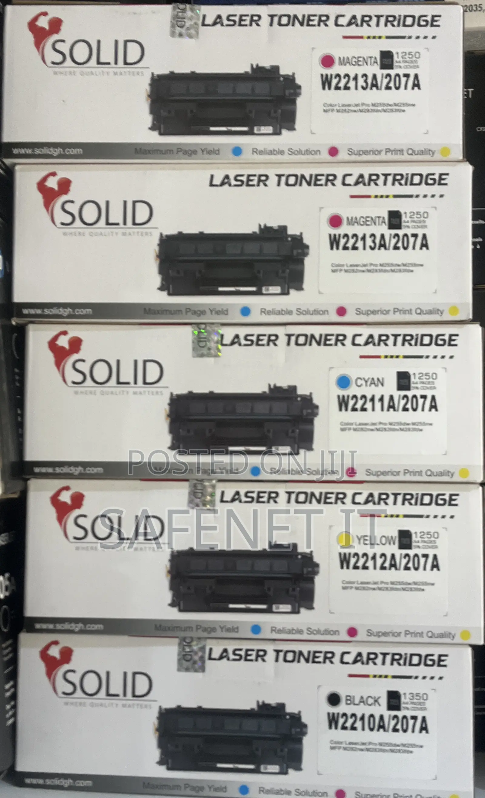 207a Solid Compatible Toner