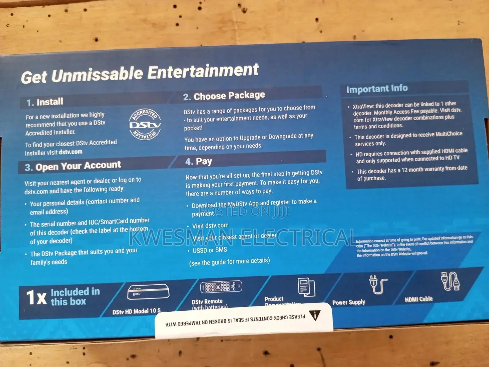 DSTV Decoders