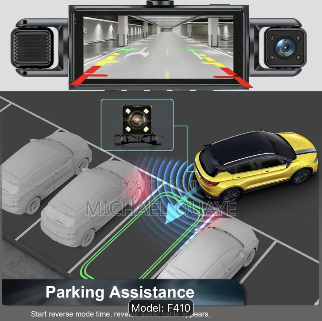 Car Dash Cam With a Genuine 4-Channel Setup