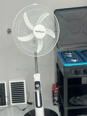 Morgan Solar Rechargeable Standing Fan Remote Control - Brand New