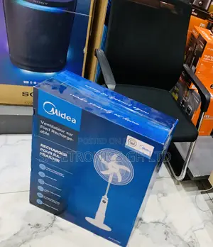 Choose White 18 Inch Rechargeable Stand Fan Fs45-23mrd