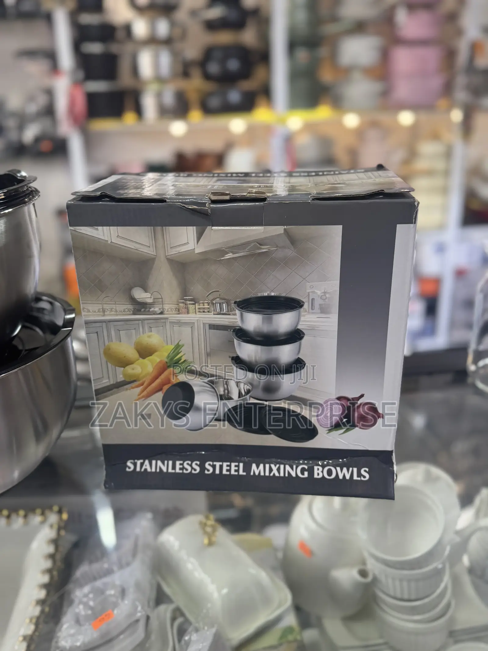 Stainless Steel Mixing Bowl 5set