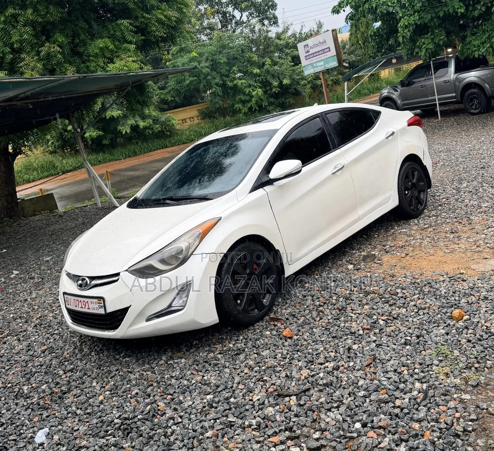 Hyundai Elantra 2014 White