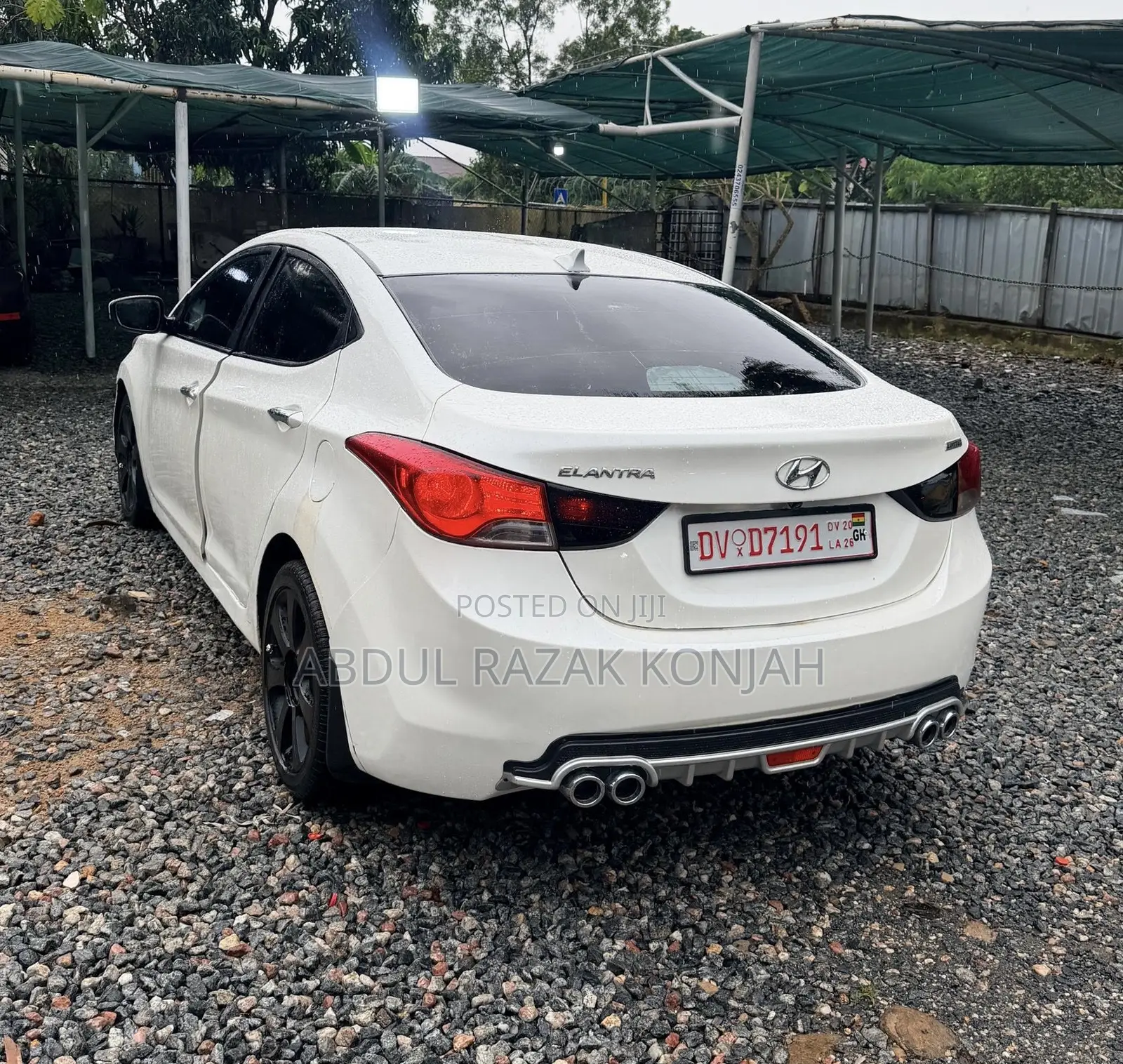Hyundai Elantra 2014 White