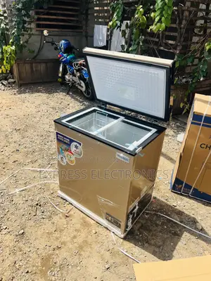 Purchase the New Gold Color Chest Freezer 150l Nasco Nas-200fl