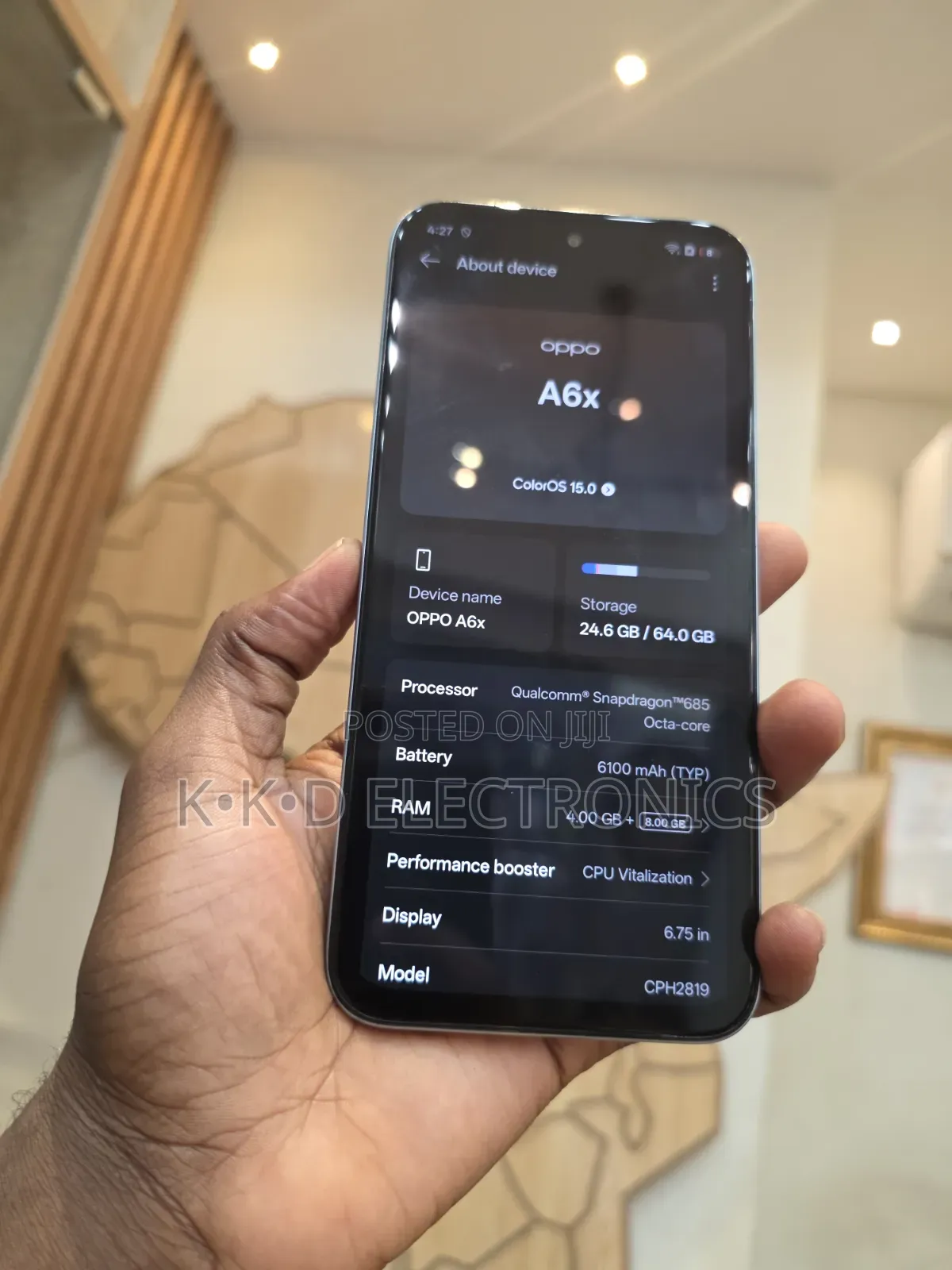 Oppo A6x 64 GB Blue