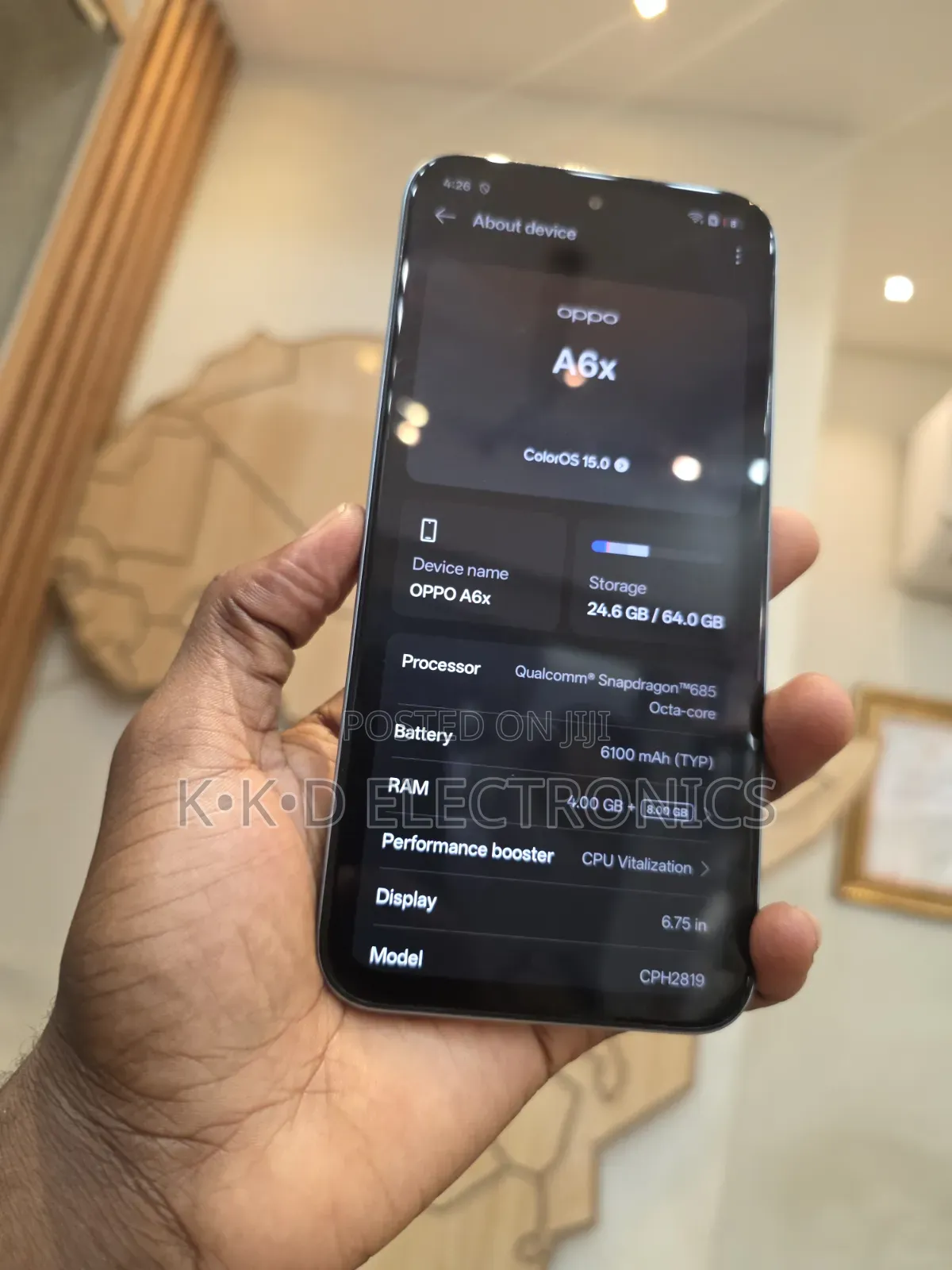 Oppo A6x 64 GB Blue