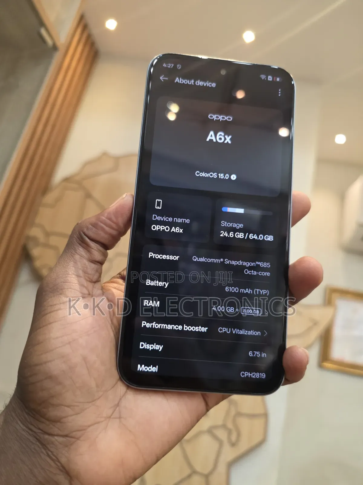 Oppo A6x 64 GB Blue
