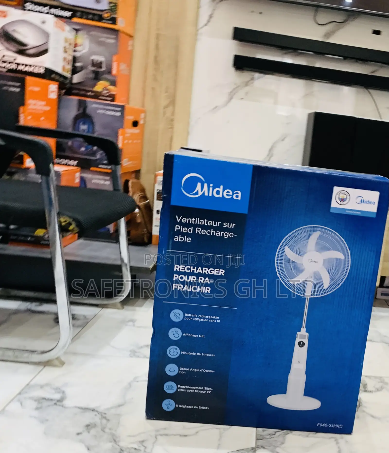 Just Order 18 Inch Rechargeable Stand Fan Fs45-23mrd