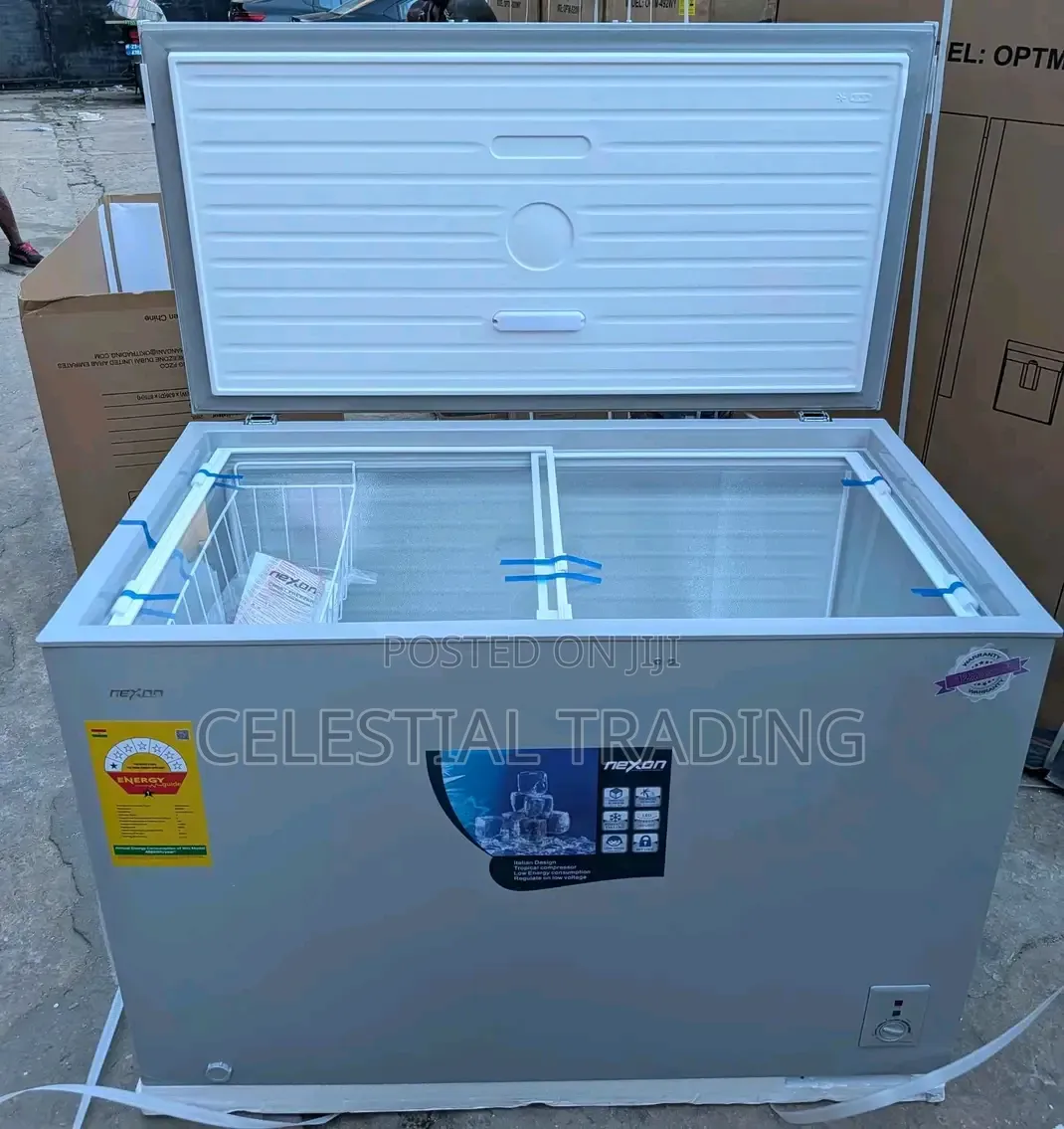 Nexon NCF-275g-I(S) 299ltrs Chest Freezer- Sliver