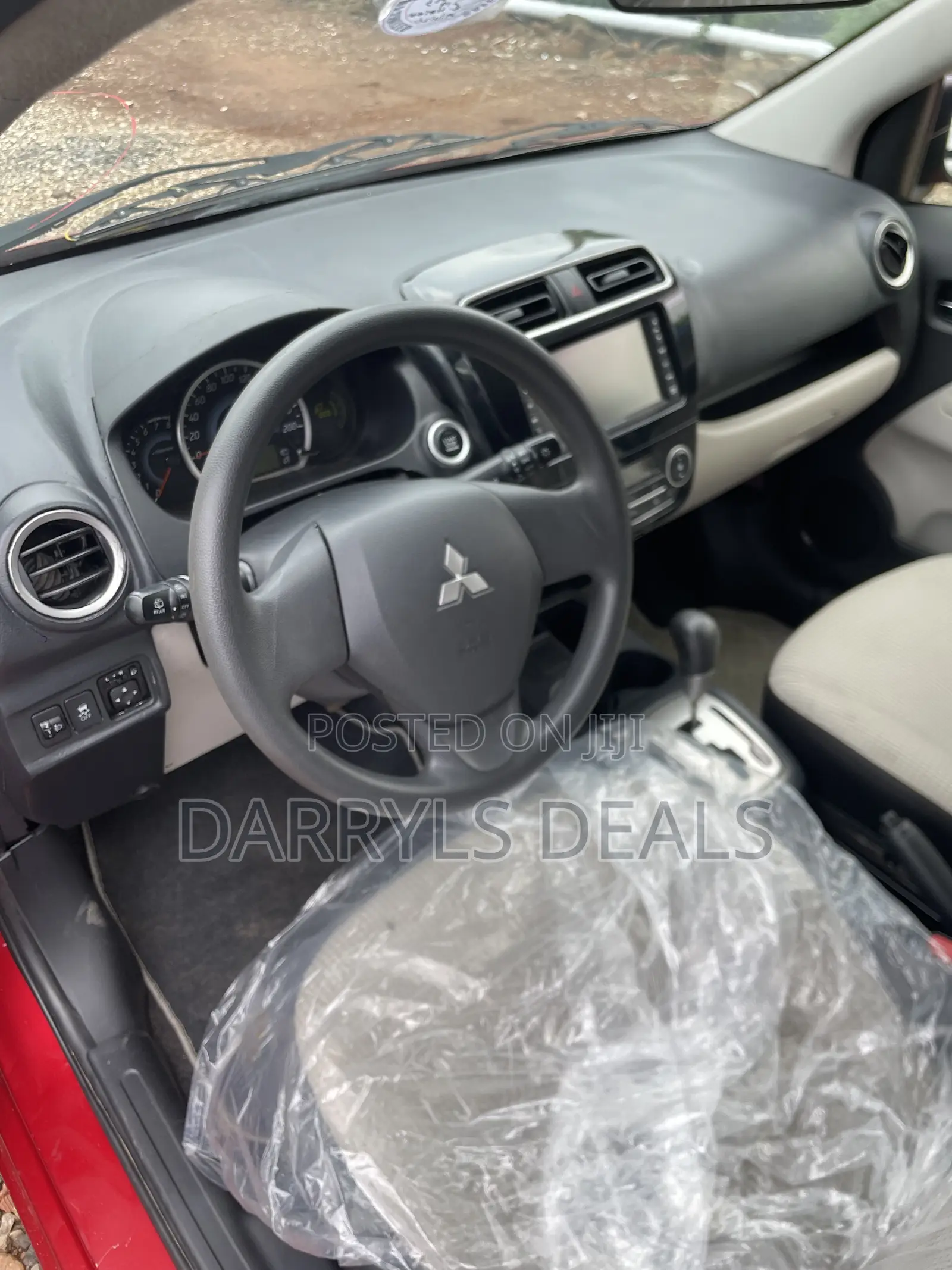 Mitsubishi Mirage 2013 Red
