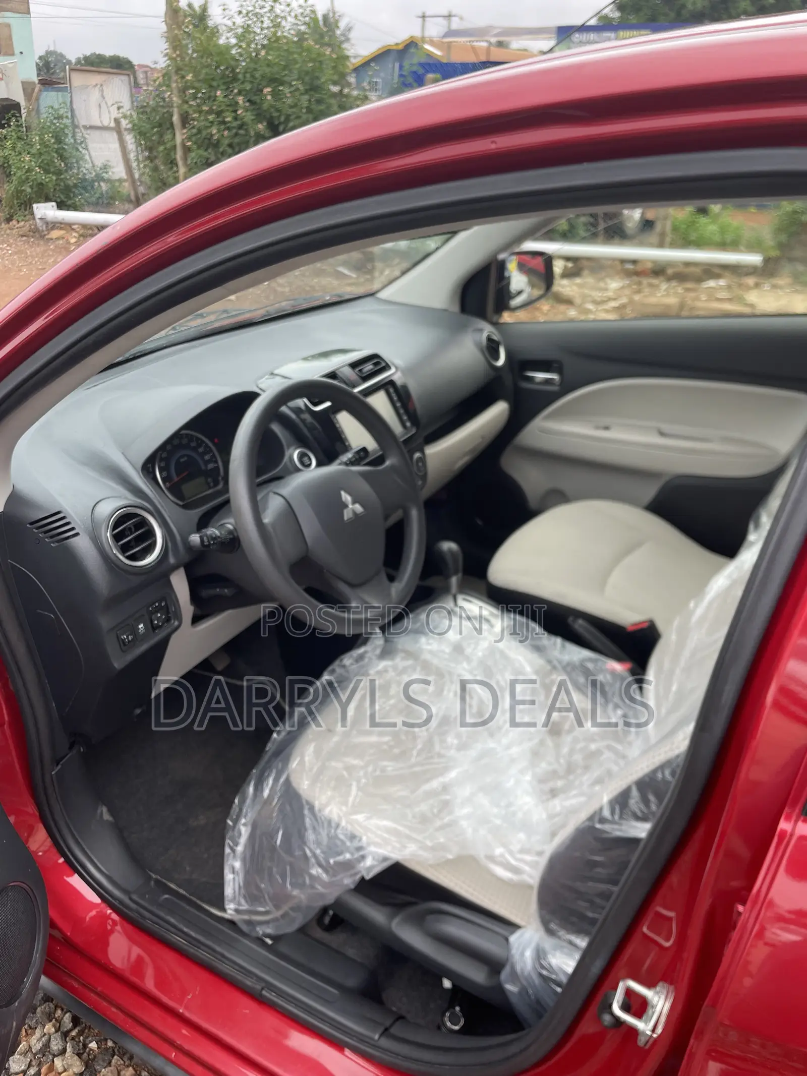 Mitsubishi Mirage 2013 Red