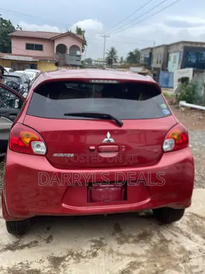 Mitsubishi Mirage 2013 Red