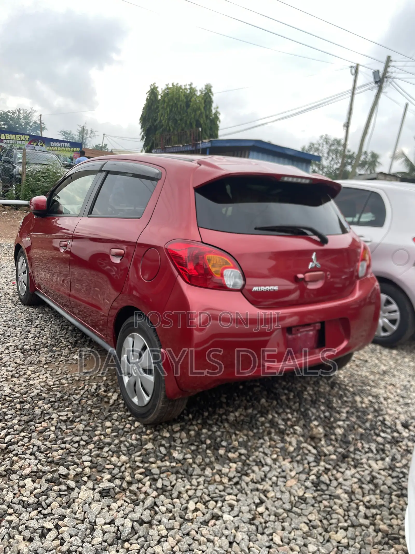 Mitsubishi Mirage 2013 Red