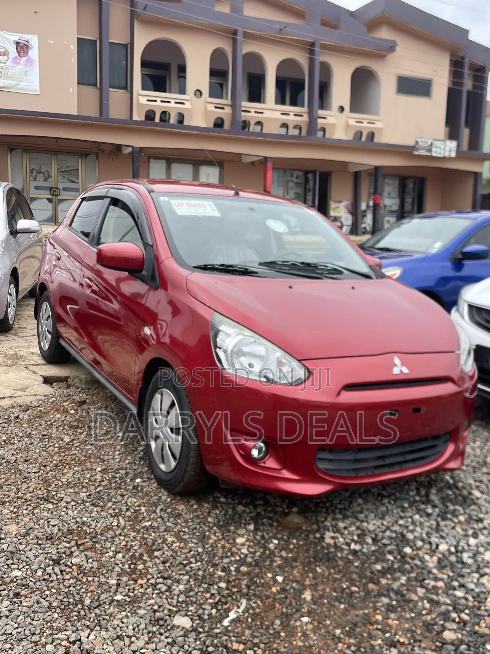 Mitsubishi Mirage 2013 Red
