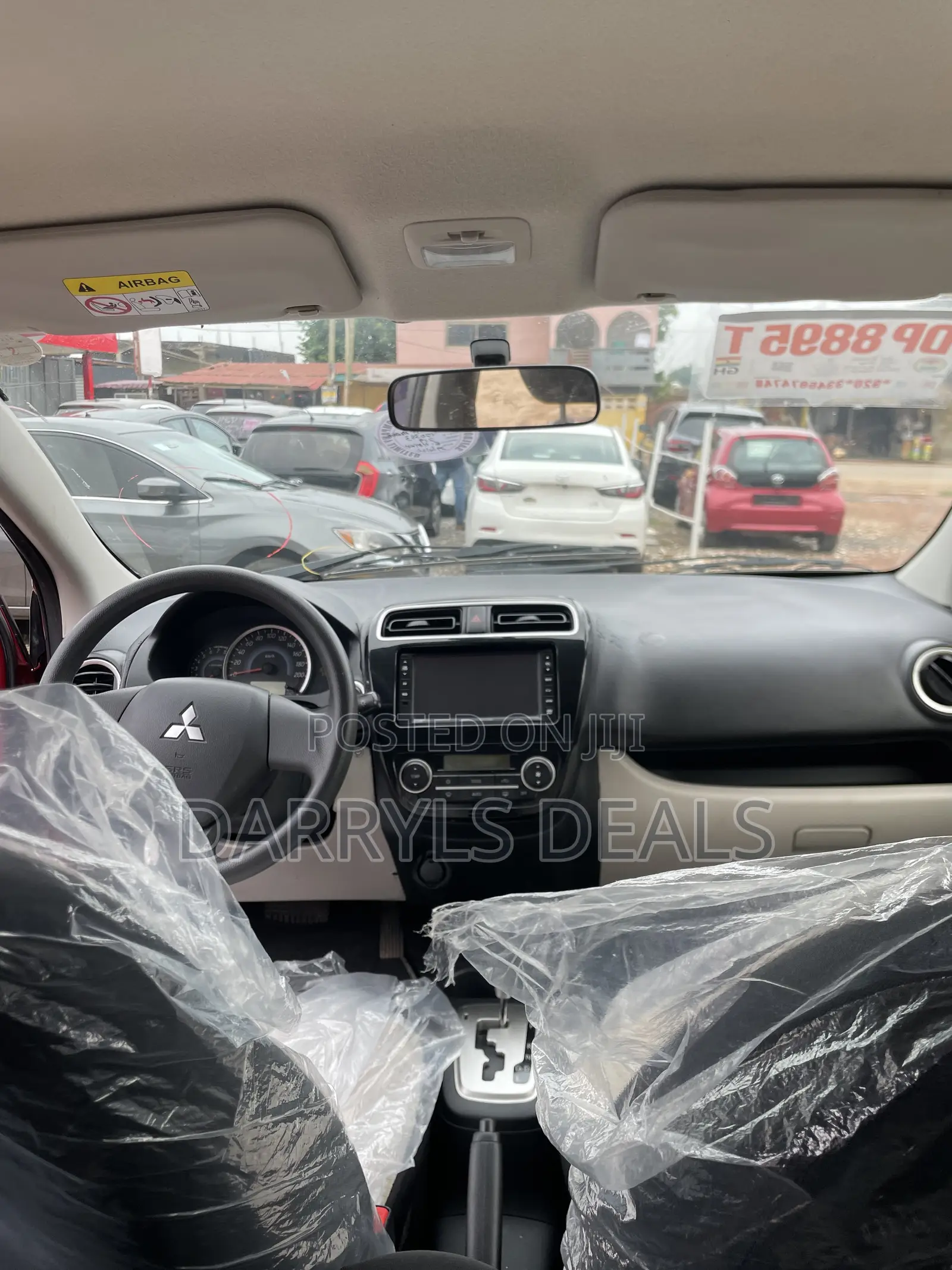 Mitsubishi Mirage 2013 Red