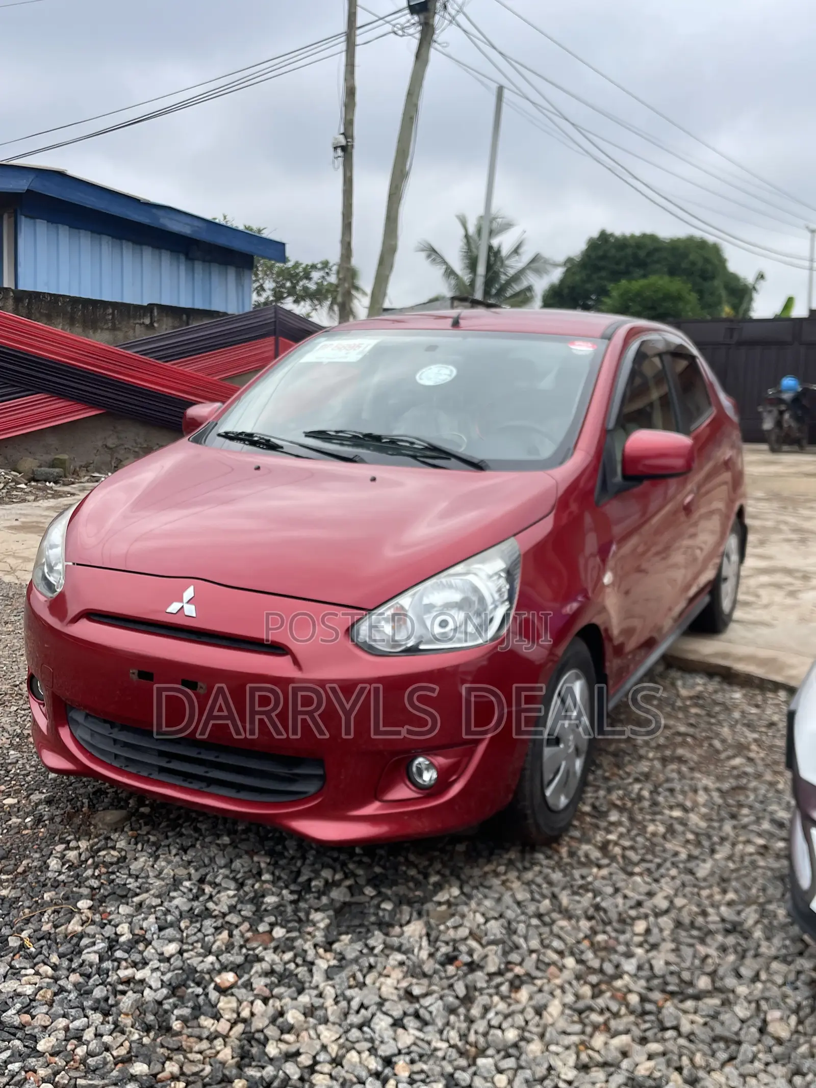 Mitsubishi Mirage 2013 Red