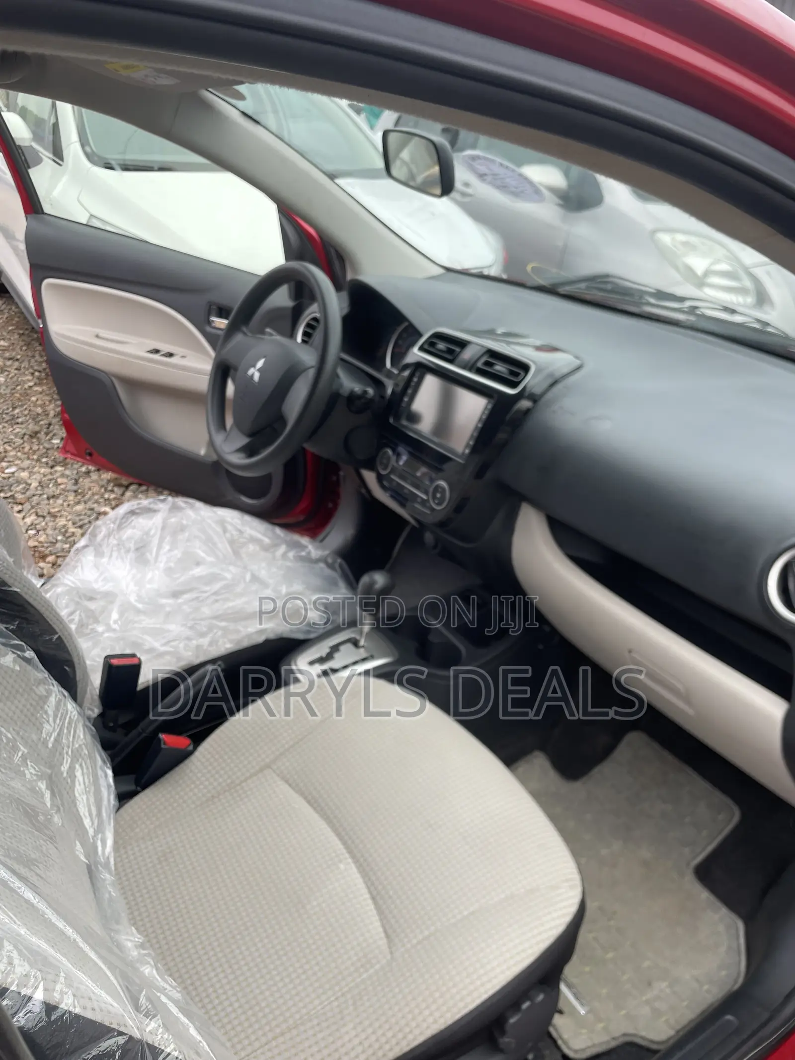 Mitsubishi Mirage 2013 Red