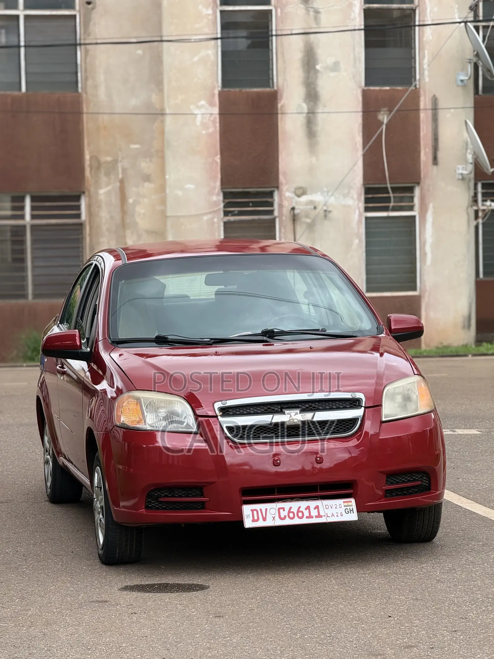 Chevrolet Aveo 1.6 Automatic 2012 Red