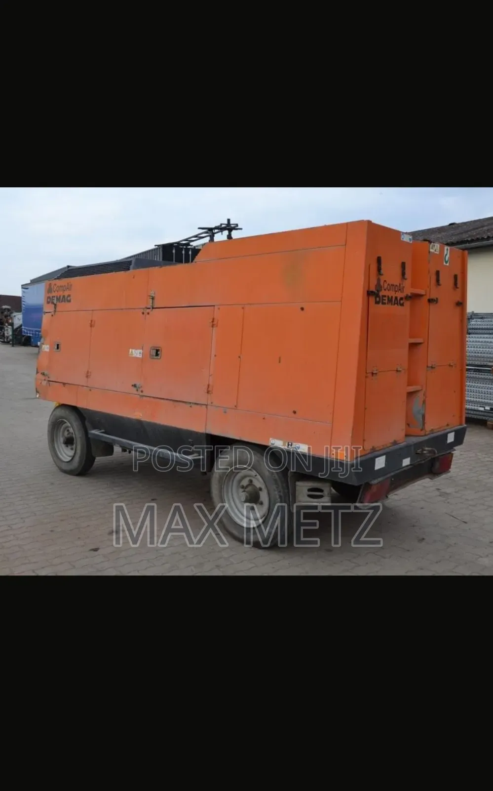 Air Compressor Compair 4 Cylinder, 9 Bar, 470 CFM