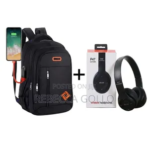 Bag and Headset