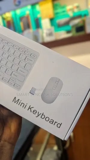 Mini Wireless Keyboard and Mouse