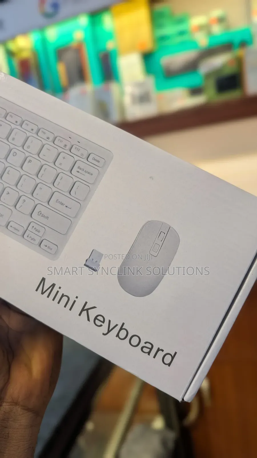 Mini Wireless Keyboard and Mouse