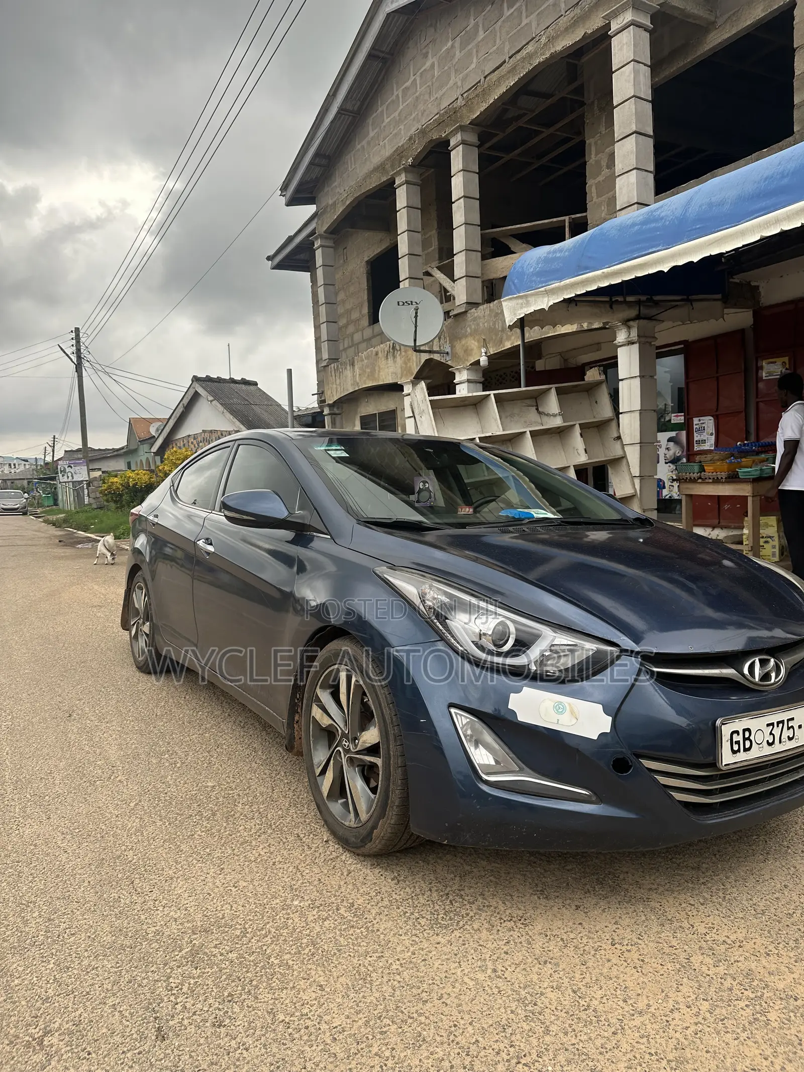 Hyundai Elantra Limited 4dr Sedan (1.8L 4cyl 6A) 2015 Blue