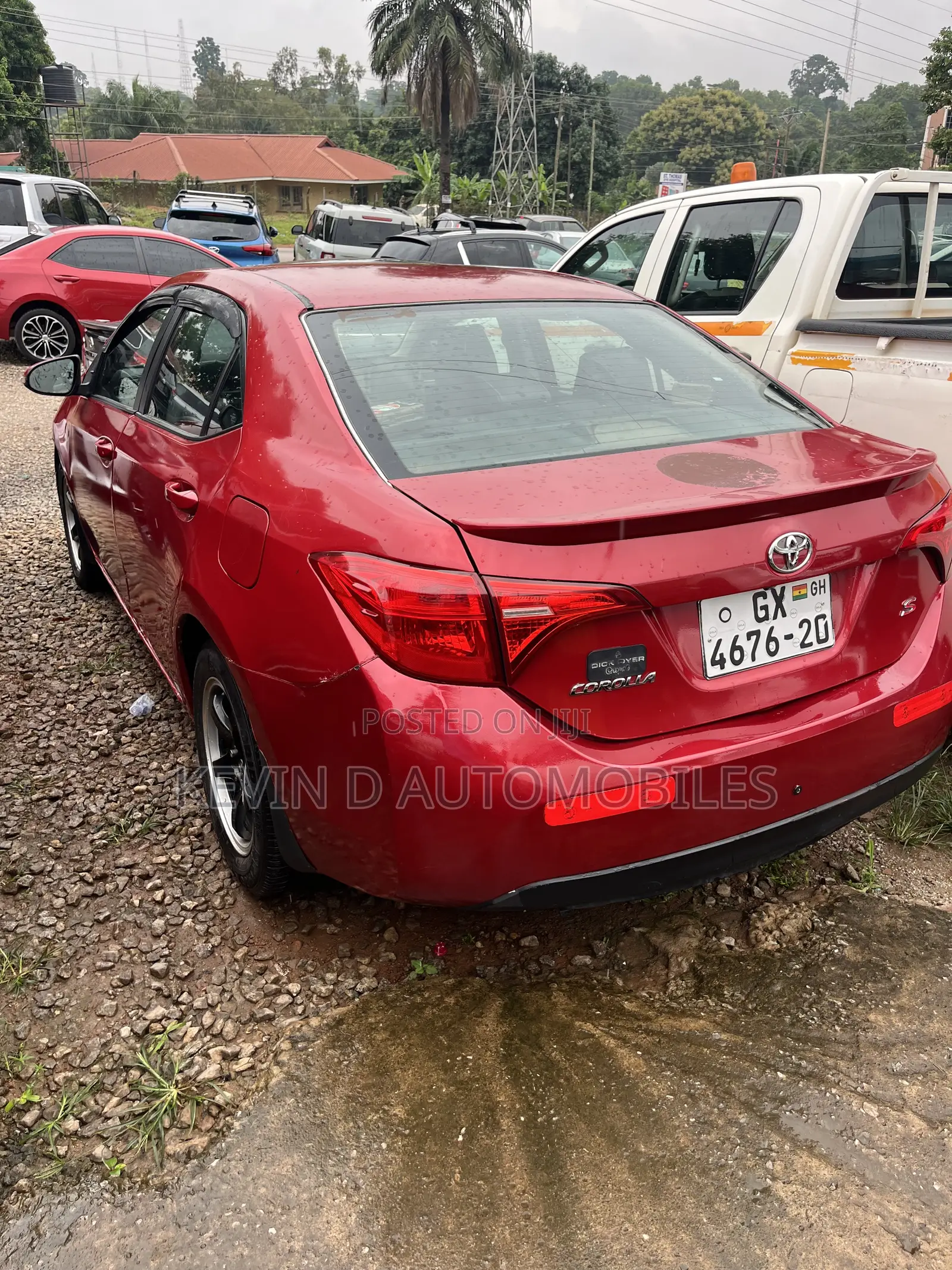 Toyota Corolla S 4dr Sedan (1.8L 4cyl CVT) 2015 Red