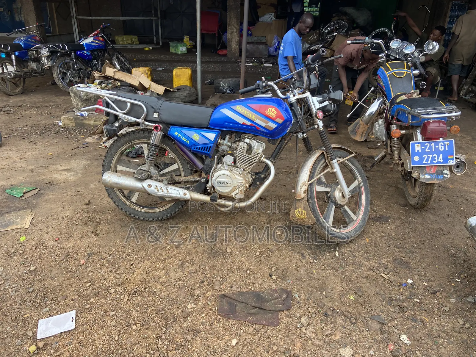 Royal RY125 2024 Blue