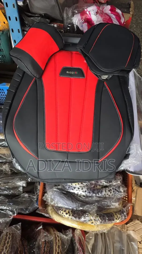 Original Car Seat Cover Red and Black