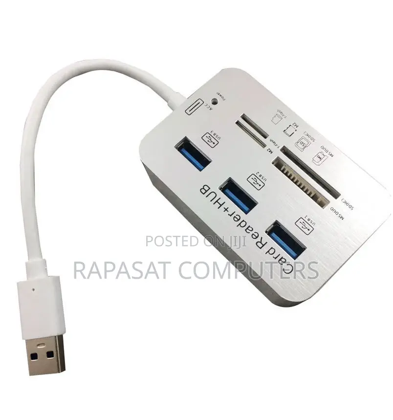 Usb 3.0| Usb 3.1 Hub + Card Reader
