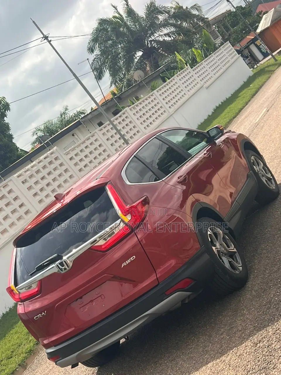 Honda CR-V EX AWD 2018 Red
